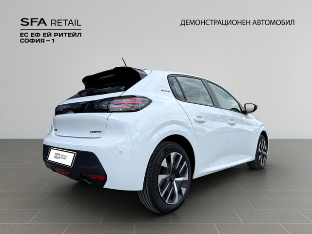 Peugeot 208 STYLE 1.2 PureTech 110 HYBRID 48V e-DCS6 EURO 6.4 - автомобили, коли, обяви за нови и употребявани 4