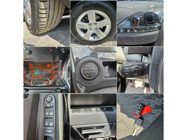 Peugeot 3008 2.0HDI-163кс= HYBRID= 4X4= СЕРВ.ИСТОРИЯ! - автомобили, коли, обяви за нови и употребявани 15