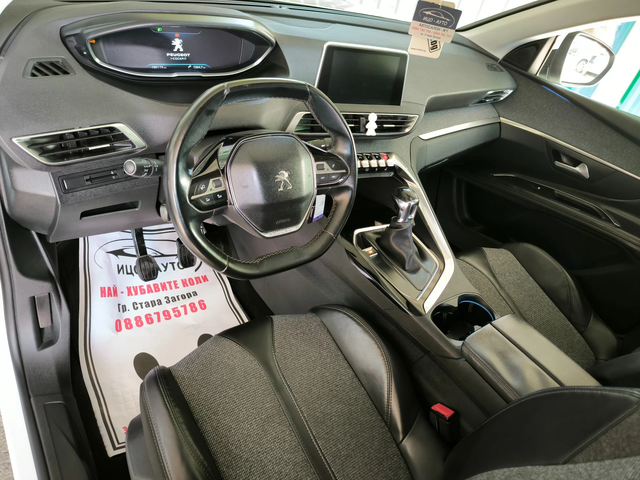 Peugeot 3008 1, 6HDI-120k.c.HABИ.КОЖА, LED, LAZAR, EBPO6! - автомобили, коли, обяви за нови и употребявани 8