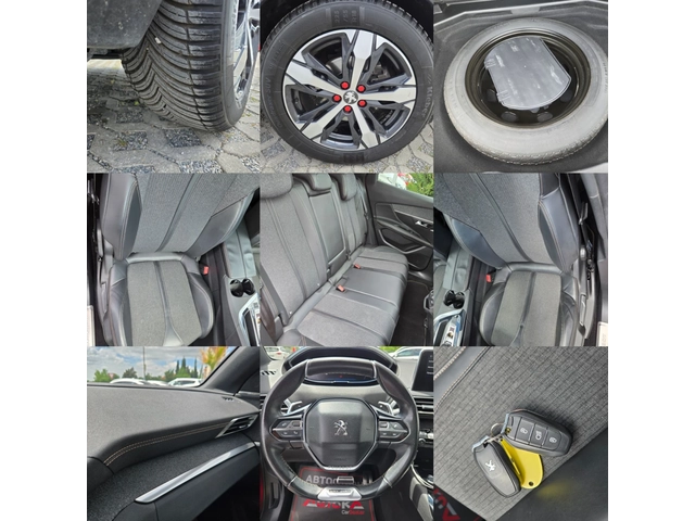 Peugeot 3008 GT Line= АВТОМАТ= Distr= 360= PANO= FOCAL - автомобили, коли, обяви за нови и употребявани 16
