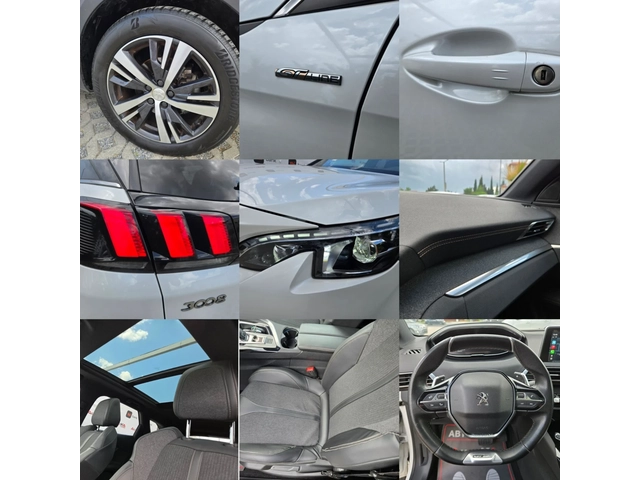 Peugeot 3008 1.5HDI-131кс= АВТОМАТ= GT LINE= DISTRONIC= PANORAM - автомобили, коли, обяви за нови и употребявани 16