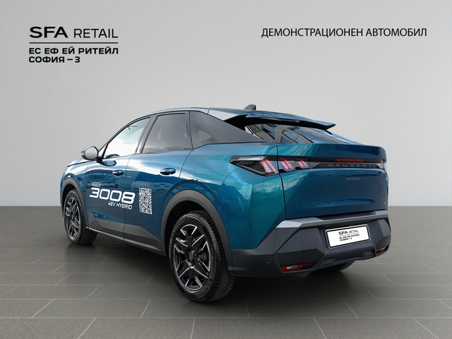 Peugeot 3008 ALLURE 1.2 PureTech 145 HYBRID 48V e-DCS6 EURO 6.4 - автомобили, коли, обяви за нови и употребявани 6