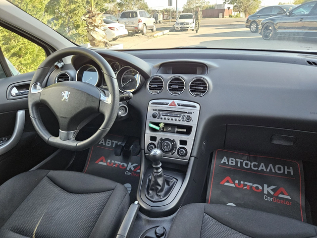 Peugeot 308 1.6HDI-109кс= 6СКОРОСТИ= 199.000км= FACE= КЛИМАТРО - автомобили, коли, обяви за нови и употребявани 12