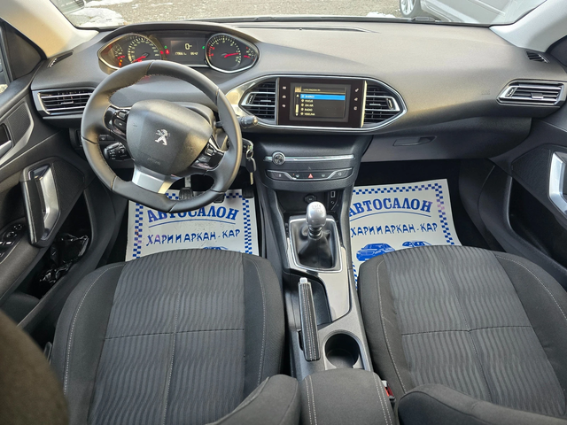 Peugeot 308 1.6HDI-FACE-ЕВРО 6В-НАВИ-6 СКОРОСТИ - автомобили, коли, обяви за нови и употребявани 10