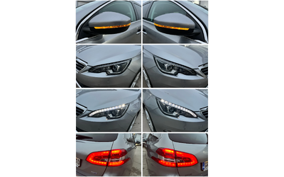 Peugeot 308 1, 6HDI-EURO-6/FULL LED/KEYLES/NAVI/ТОП СЪСТОЯНИЕ! - автомобили, коли, обяви за нови и употребявани 15