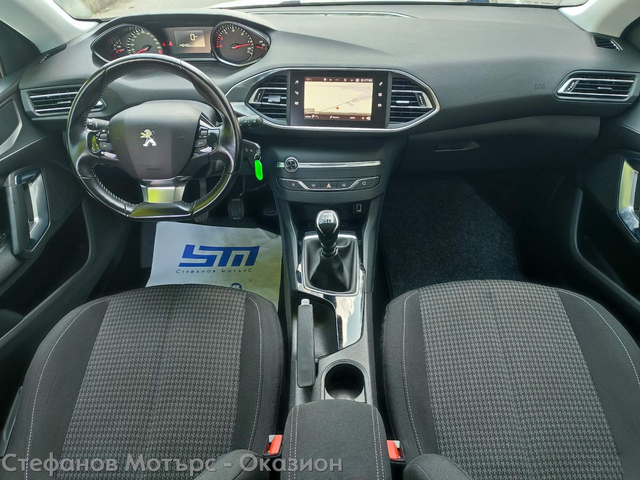 Peugeot 308 4-вр. Комби 131к.с. Дизел - автомобили, коли, обяви за нови и употребявани 10