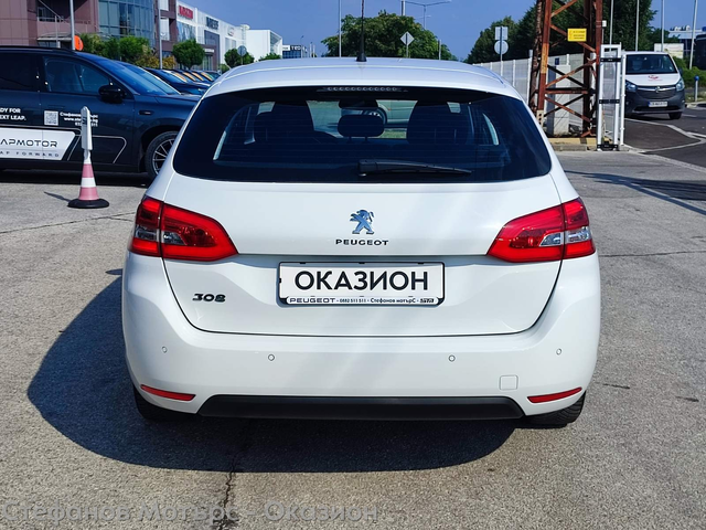 Peugeot 308 4-вр. Комби 131к.с. Дизел - автомобили, коли, обяви за нови и употребявани 6