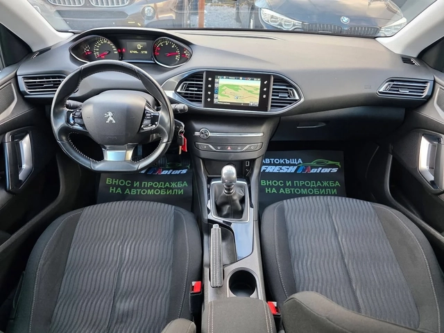 Peugeot 308 1.6HDI 120K.C. / НАВИГАЦИЯ / КЛИМАТРОНИК / - автомобили, коли, обяви за нови и употребявани 4