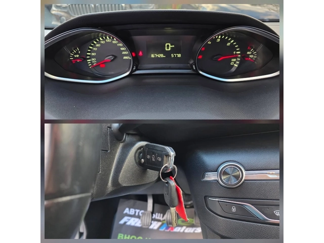 Peugeot 308 1.6HDI 120K.C. / НАВИГАЦИЯ / КЛИМАТРОНИК / - автомобили, коли, обяви за нови и употребявани 9