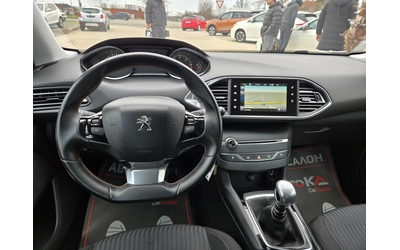 Peugeot 308 1.6HDI-92кс= НАВИ= СЕРВ.ИСТОРИЯ= EURO 6B - автомобили, коли, обяви за нови и употребявани 10
