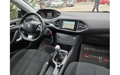 Peugeot 308 1.6HDI-92кс= НАВИ= СЕРВ.ИСТОРИЯ= EURO 6B - автомобили, коли, обяви за нови и употребявани 12