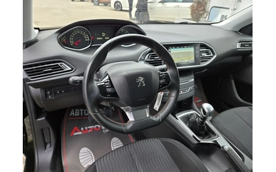 Peugeot 308 1.6HDI-92кс= НАВИ= СЕРВ.ИСТОРИЯ= EURO 6B - автомобили, коли, обяви за нови и употребявани 7