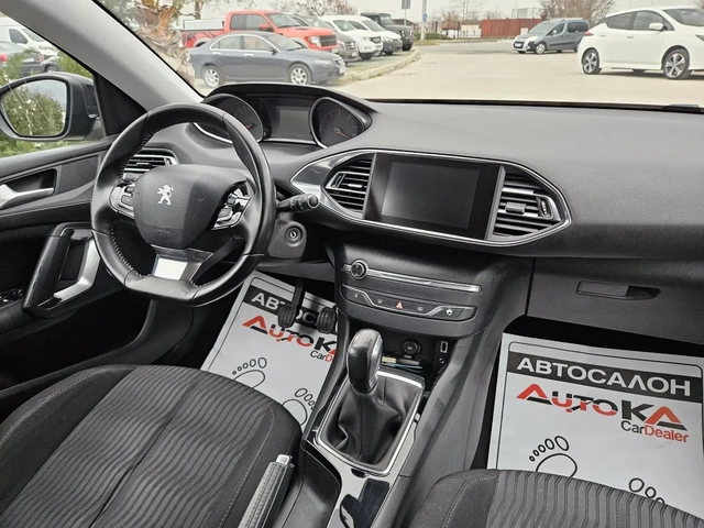 Peugeot 308 1.6HDI-92кс= ACTIVE* = АВТОПИЛОТ= ПАРКТРОНИК - автомобили, коли, обяви за нови и употребявани 12