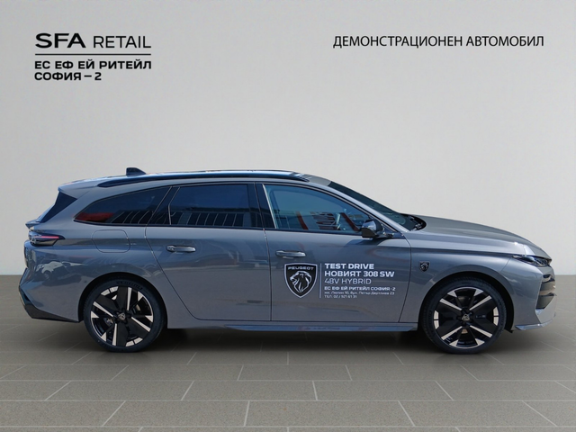 Peugeot 308 SW MCA GT HYBRID 145 48V e-DCS6 - автомобили, коли, обяви за нови и употребявани 4
