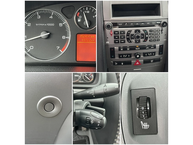 Peugeot 407 2.0I 136кс EURO 4 КЛИМАТРОНИК ПОДГРЕВ ПАРКТРОНИК - автомобили, коли, обяви за нови и употребявани 12