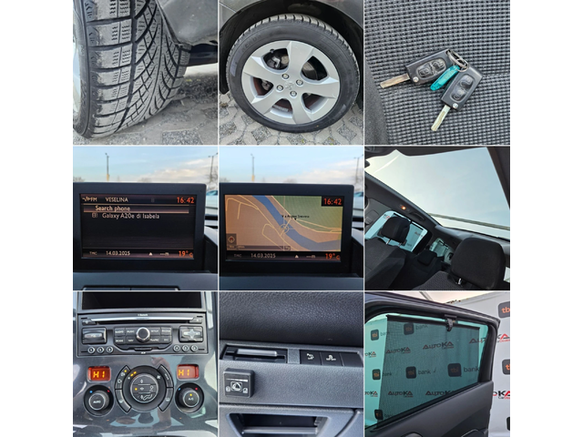 Peugeot 5008 1.6i-120кс= ГАЗ* LANDI RENZO= 7МЕСТА= ПАНОРАМА - автомобили, коли, обяви за нови и употребявани 15