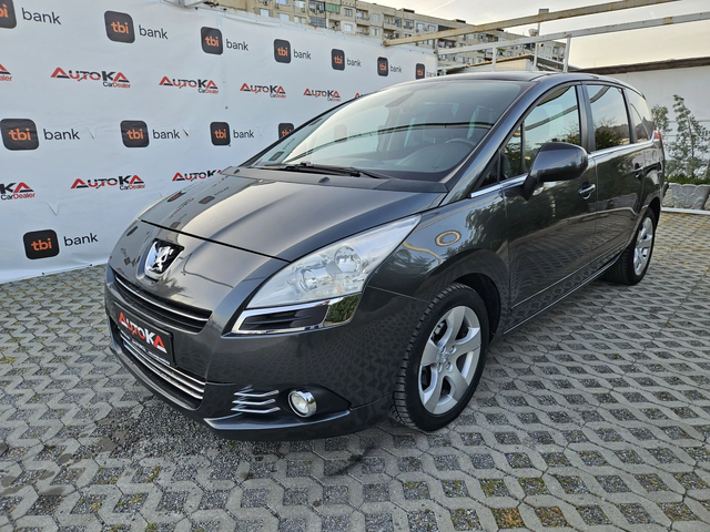 Peugeot 5008 1.6i-120кс= ГАЗ* LANDI RENZO= 7МЕСТА= ПАНОРАМА - автомобили, коли, обяви за нови и употребявани 5