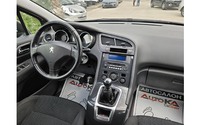 Peugeot 5008 1.6HDI-114кс= 6СКОРОСТИ= 7МЕСТА= АВТОПИЛОТ - автомобили, коли, обяви за нови и употребявани 12