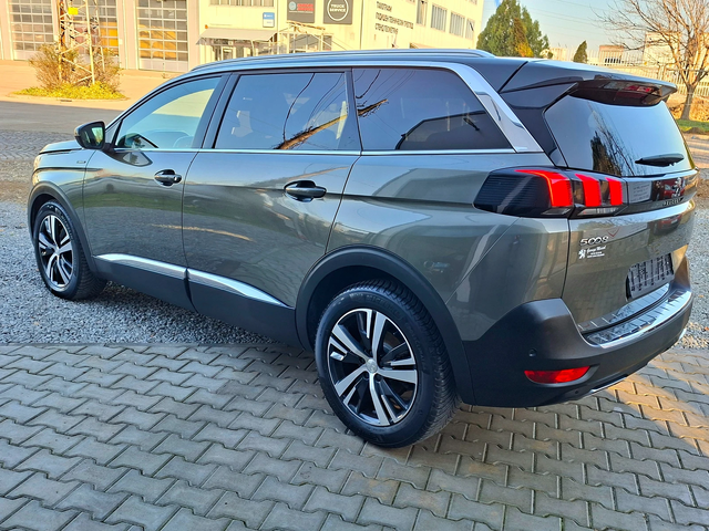 Peugeot 5008 2.0HDI GTline 7мес, НАВИ 360  ПОДГР. ОБДУХ. KEYLE - автомобили, коли, обяви за нови и употребявани 5