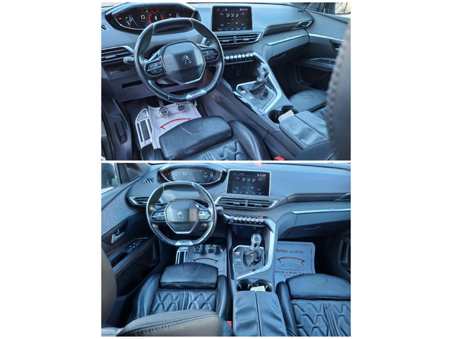Peugeot 5008 2.0HDI GTline 7мес, НАВИ 360  ПОДГР. ОБДУХ. KEYLE - автомобили, коли, обяви за нови и употребявани 8