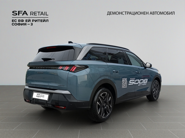 Peugeot 5008 ALLURE 1.2 PureTech 145 HYBRID 48V e-DCS6 EURO 6.4 - автомобили, коли, обяви за нови и употребявани 4