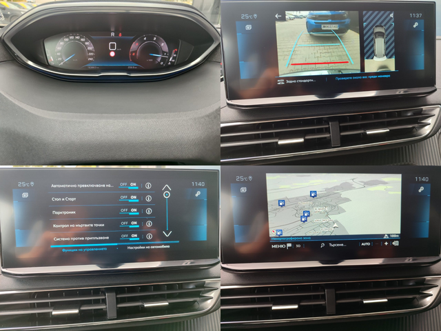 Peugeot 5008 SUV 131к.с. Дизел - автомобили, коли, обяви за нови и употребявани 13