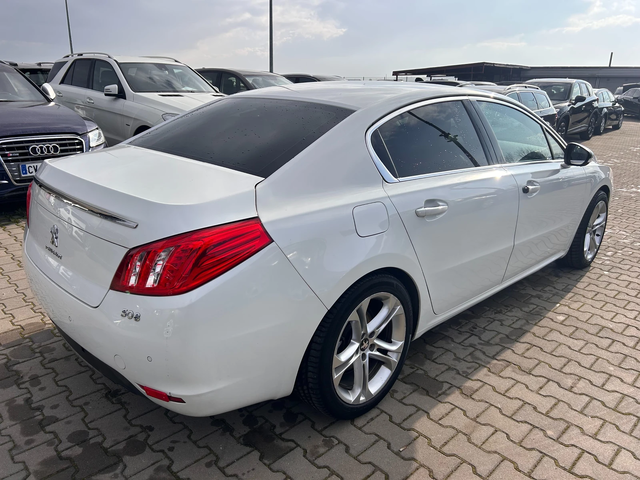 Peugeot 508 2.0HDI Allure Hybrid AVTOMAT/NAVI/KOJA EURO 5 - автомобили, коли, обяви за нови и употребявани 5