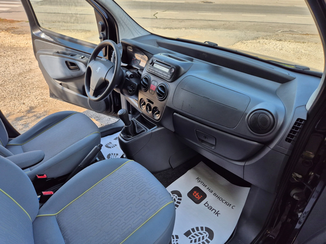 Peugeot Bipper 1.4i 75k.s.GAS - автомобили, коли, обяви за нови и употребявани 10