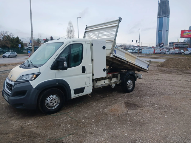 Peugeot Boxer 2.2HDI-EURO6-самосвал - автомобили, коли, обяви за нови и употребявани 0