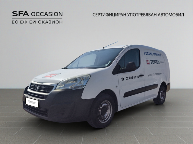 Peugeot Partner товарен FRG LONG 1.6 BlueHDI 100 - автомобили, коли, обяви за нови и употребявани 0