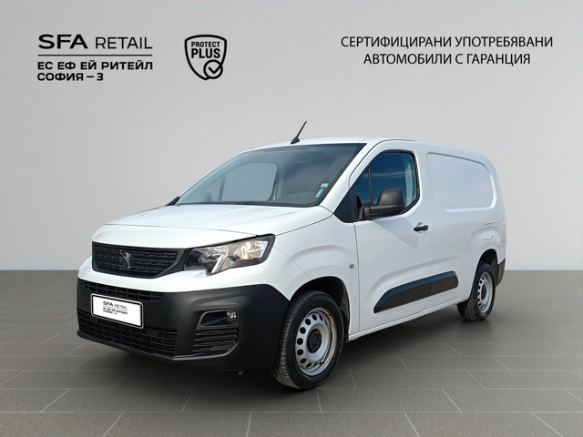 Peugeot Partner товарен Long 950 PREMIUM 1.5 BlueHdi 102 BVM5 E6 - автомобили, коли, обяви за нови и употребявани 0