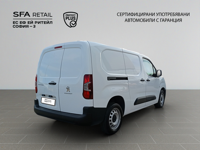 Peugeot Partner товарен Long 950 PREMIUM 1.5 BlueHdi 102 BVM5 E6 - автомобили, коли, обяви за нови и употребявани 4