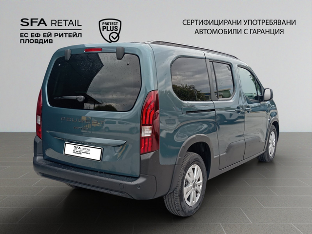 Peugeot Rifter MCA MPV Long ALLURE 1.5 BlueHDI 130 EAT8 S&S E6.4 - автомобили, коли, обяви за нови и употребявани 7