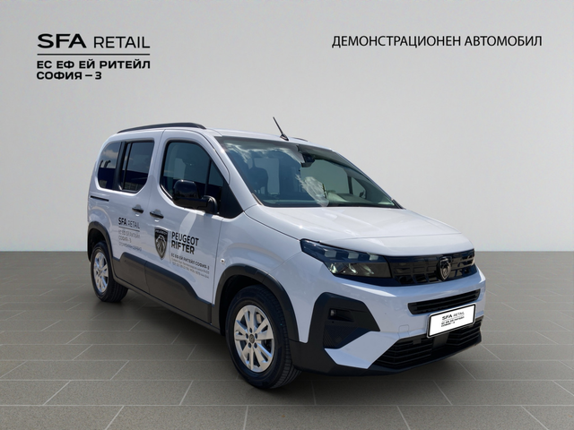 Peugeot Rifter MPV Standard ALLURE 1.5 BlueHDI 130 EAT8 S&S E6.4 - автомобили, коли, обяви за нови и употребявани 2