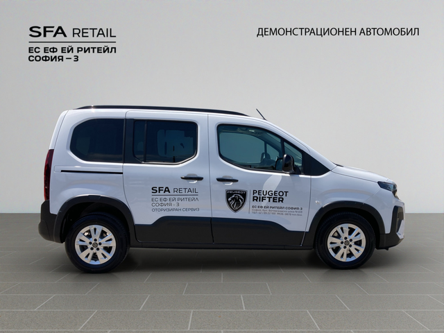 Peugeot Rifter MPV Standard ALLURE 1.5 BlueHDI 130 EAT8 S&S E6.4 - автомобили, коли, обяви за нови и употребявани 3