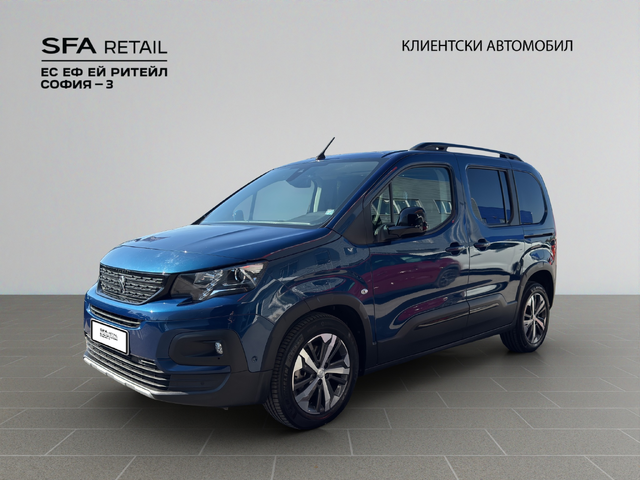 Peugeot Rifter MPV Standard GT Line 1.5 BlueHDI 130 EAT8 STT E6.2 - автомобили, коли, обяви за нови и употребявани 0