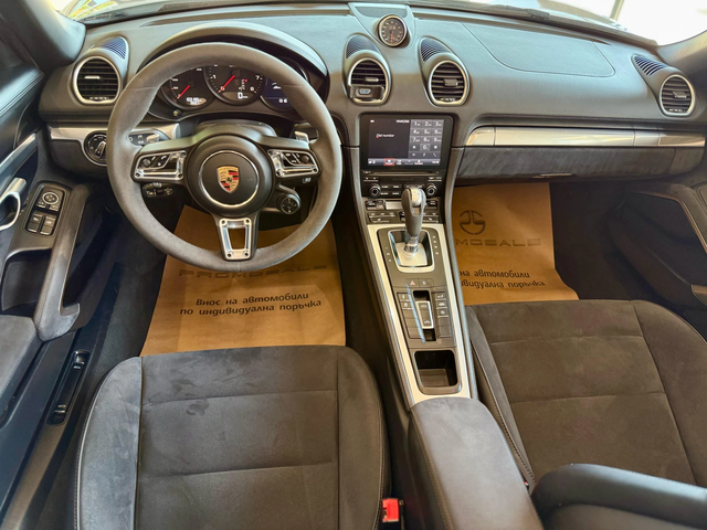 Porsche Boxster 718* GTS* Alcantara* Chrono* 20"* ЛИЗИНГ - автомобили, коли, обяви за нови и употребявани 8