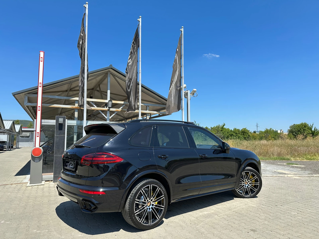 Porsche Cayenne TURBO#CERAMIC#ALCANTAR#360CAM#ОБДУХ - автомобили, коли, обяви за нови и употребявани 4