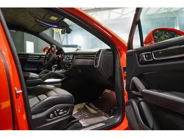 Porsche Cayenne 4.0 V8 COUPE TURBO GT FULL CARBON ЛИЗИНГ 100% - автомобили, коли, обяви за нови и употребявани 12