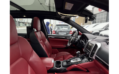 Porsche Cayenne S| 420 HP| MATRIX| PREMIUM | PANO | RED LEATHER | - автомобили, коли, обяви за нови и употребявани 11