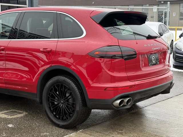 Porsche Cayenne S| 420 HP| MATRIX| PREMIUM | PANO | RED LEATHER | - автомобили, коли, обяви за нови и употребявани 4
