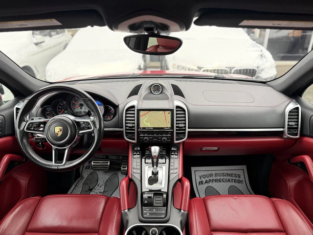 Porsche Cayenne S| 420 HP| MATRIX| PREMIUM | PANO | RED LEATHER | - автомобили, коли, обяви за нови и употребявани 7