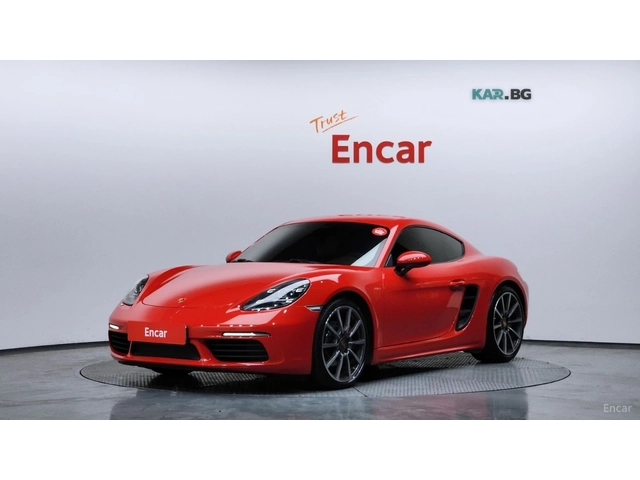 Porsche Cayman 718* 2.0* CHRONO* ПОДГРЕВ* КАМЕРА* KEYLESS* - автомобили, коли, обяви за нови и употребявани 0