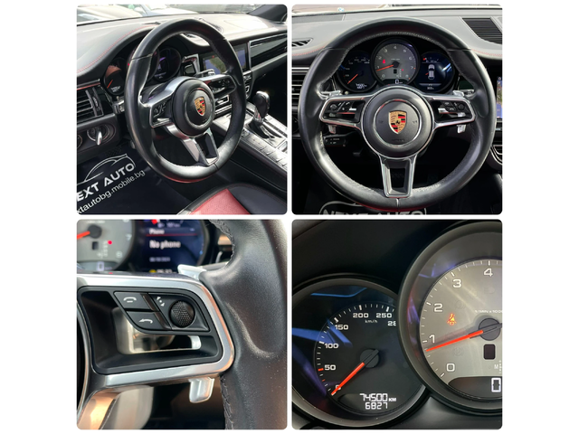 Porsche Macan S 3.0i 354HP EURO6B ПАНОРАМА - автомобили, коли, обяви за нови и употребявани 11