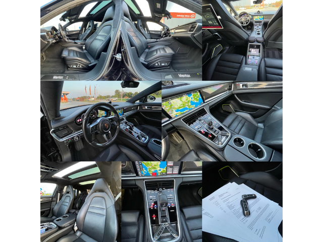 Porsche Panamera Turbo S E-Hybrid Mentor Гаранция - автомобили, коли, обяви за нови и употребявани 14
