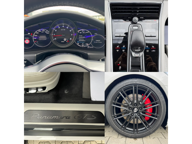 Porsche Panamera GTS#PANORAMA#ALCANTARA#ОБДУХ#DISTR#360* CAM - автомобили, коли, обяви за нови и употребявани 14