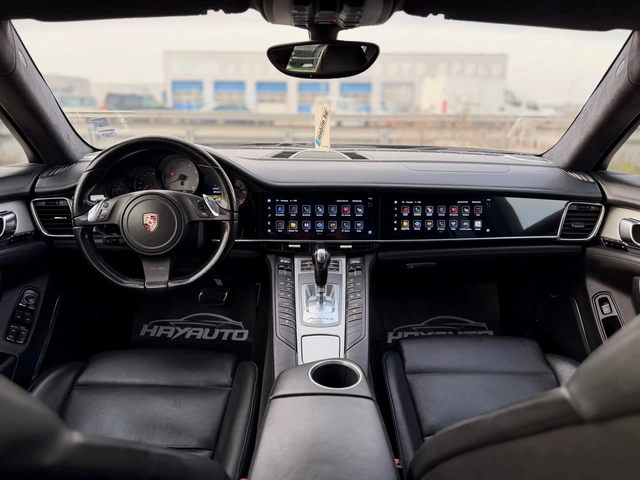 Porsche Panamera 4S= 4.8i= Distronic= Keyless Go= Burmester= - автомобили, коли, обяви за нови и употребявани 9