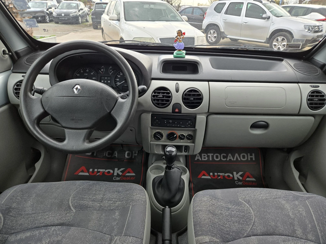 Renault Kangoo 1.5DCI-68кс= КЛИМАТИК= ОБСЛУЖЕН - автомобили, коли, обяви за нови и употребявани 11