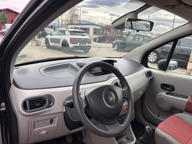 Renault Modus 1.2i EURO 4 - автомобили, коли, обяви за нови и употребявани 10