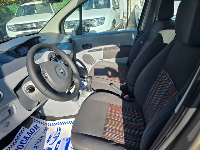 Renault Modus 1.2I-AВТОМАТ-КЛИМА - автомобили, коли, обяви за нови и употребявани 8